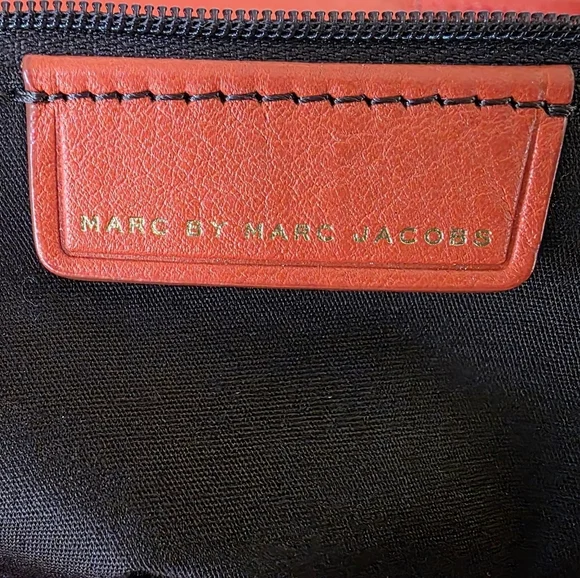 Marc By Marc Jacobs Cinch Backpack Burnt Orange Pebble Grain Leather - Picture 11 of 11